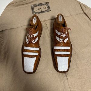 DAVID EDEN Vintage crocodile lizard